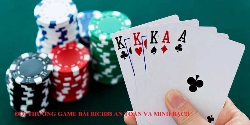 Rút thưởng từ game bài Rich88 tối giản hóa